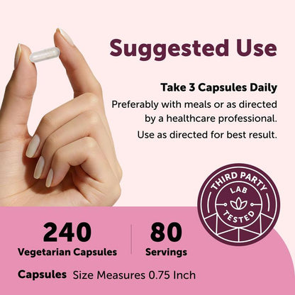 Pure D-Mannose 1,300mg with Cranberry