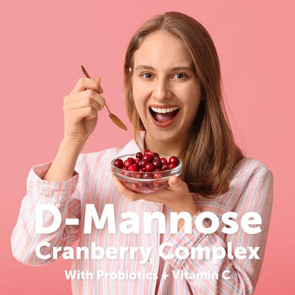 Pure D-Mannose 1,300mg with Cranberry