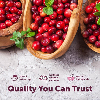 Pure D-Mannose 1,300mg with Cranberry